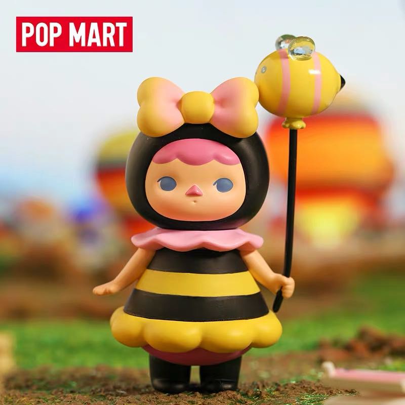 ★Hgtoys★  Búp Bê POPMART Pucky Đồ Chơi Búp Bê Mù Và Bóng Bay Trang Trí