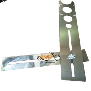 Thước đo góc, định vị lỗ gạch ốp lát INOX bền bỉ Vĩnh Viễn