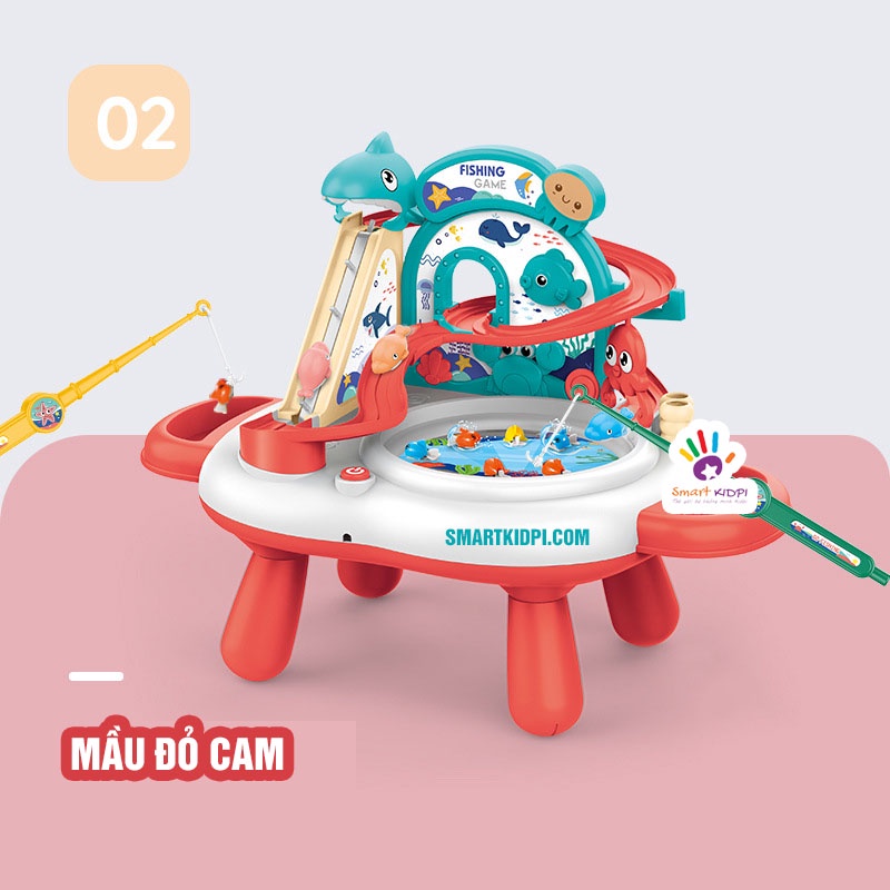Đồ chơi Câu cá Đại Dương Cầu Trượt Có thể Đổ nước thật