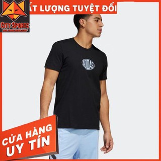 Chính Hãng Áo Thun ngắn tay không cổ Adidas Q3 Men's Basket DX6903 adidas Indonesia