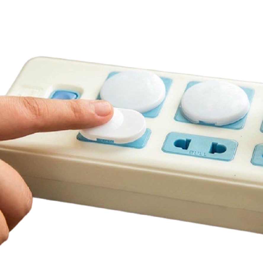 Bộ 10 nút bịt ổ điện chống điện giật bảo vệ an toàn cho bé MMS 100987