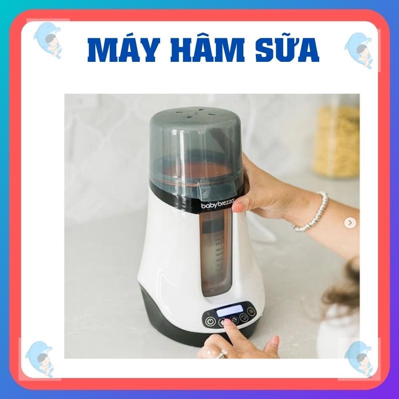 Máy hâm sữa thông minh Baby Brezza Safe Smart Bottle công nghệ Mỹ kết nối bluetooth với 2 chế độ hâm nóng tiện lợi