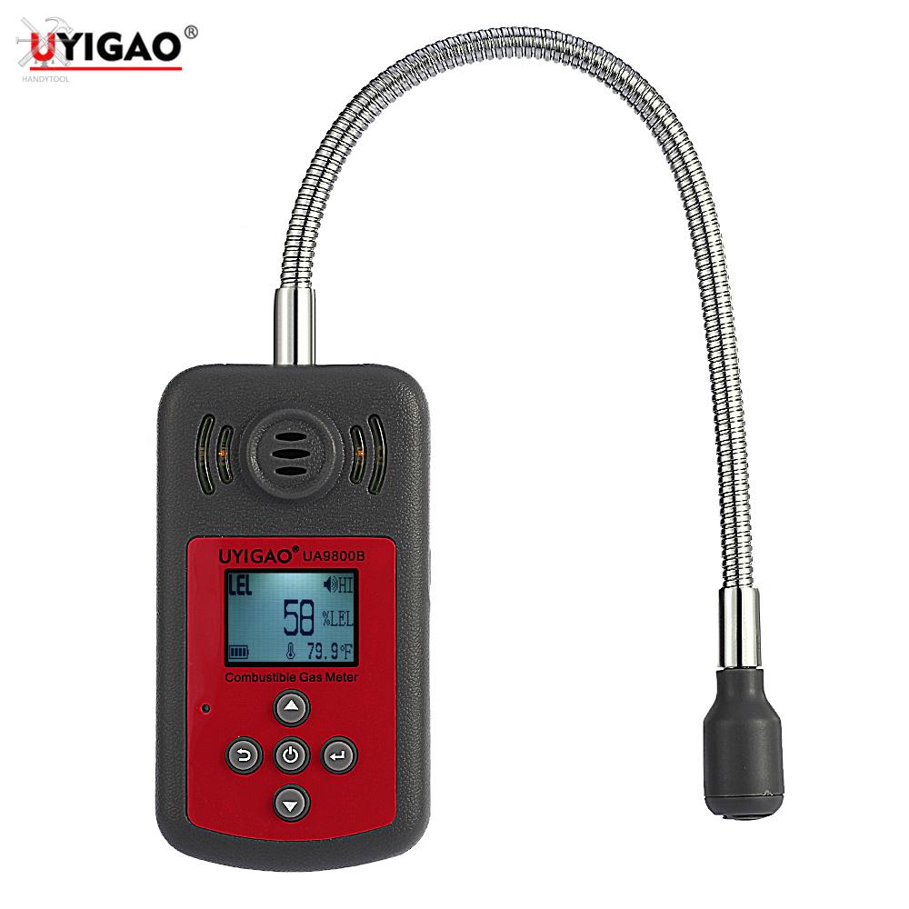 Máy Kiểm Tra Rò Rỉ Gas Mini Cầm Tay Có Màn Hình Lcd