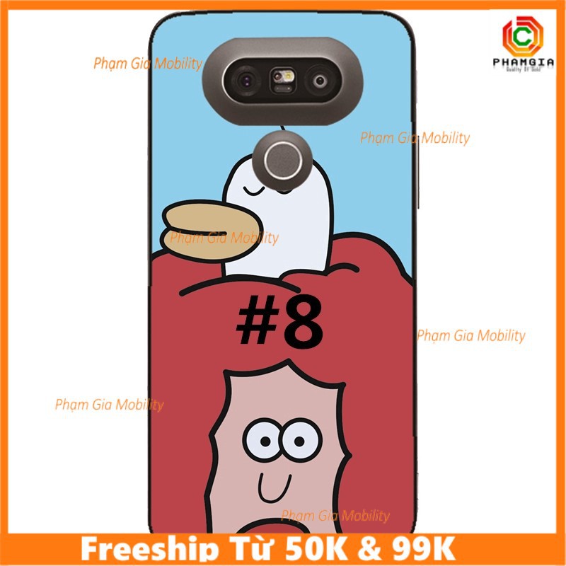 Case ốp lưng dẻo hình Cartoon Shark Back Cover LG G7 G6 G5 G4 G3 G2