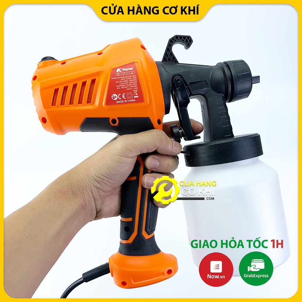 Máy phun sơn cầm tay Kapusi chuyên dụng cho thợ sơn