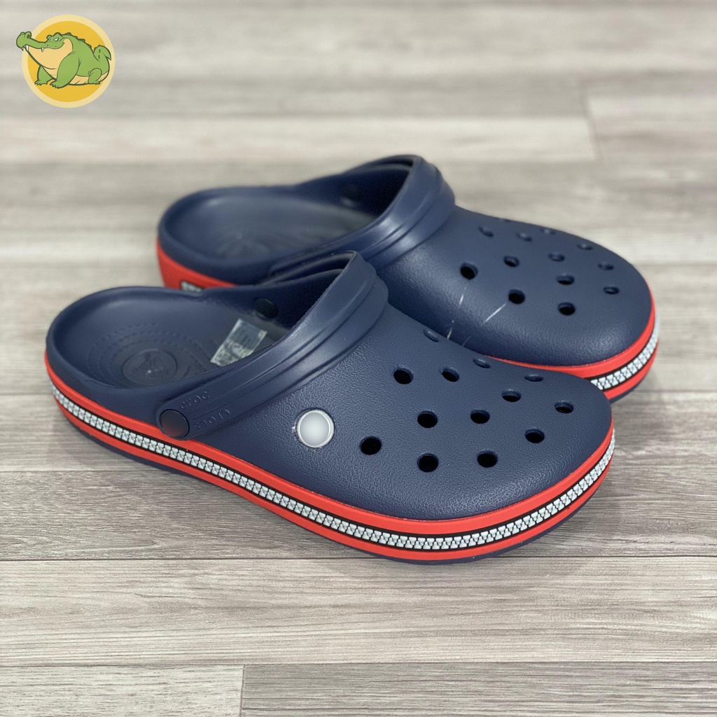 Dép CROCS BAND ZIPPER Nam Nữ Êm Nhẹ, Mềm và Không Mùi