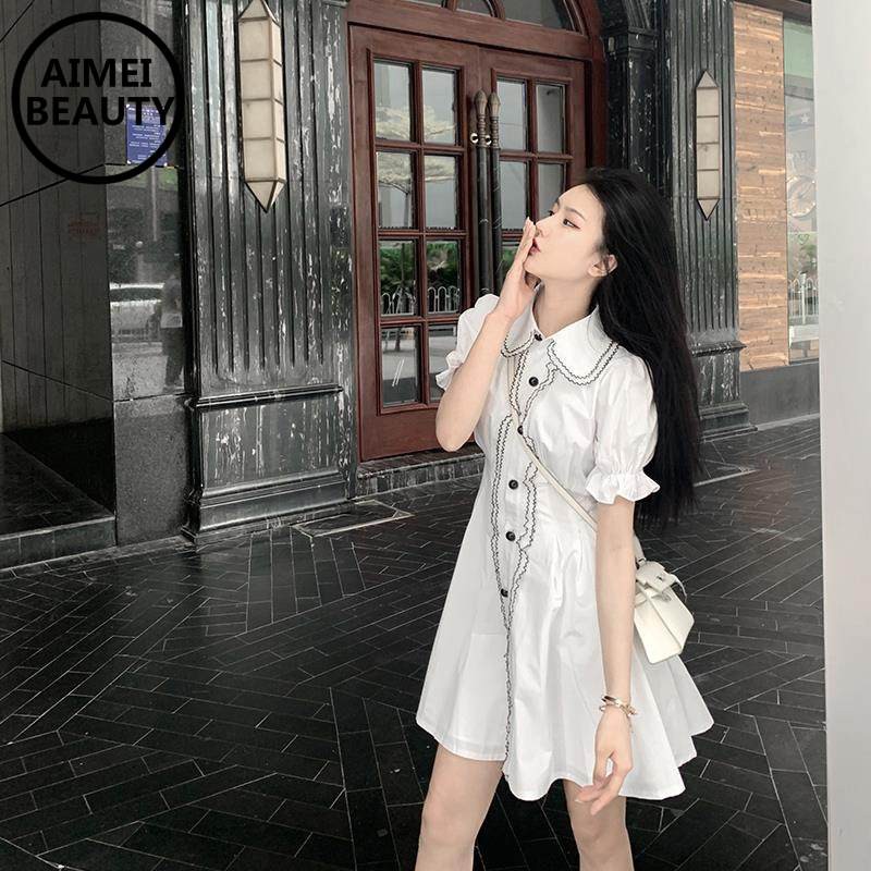 Đầm Xòe Cổ Búp Bê Xinh Xắn Cho Nữ | BigBuy360 - bigbuy360.vn