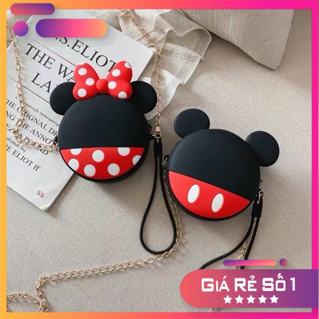 TÚI CAO SU 🎀 CẦM TAY HÌNH MICKEY CHO BÉ VÀ NGƯỜI LỚN