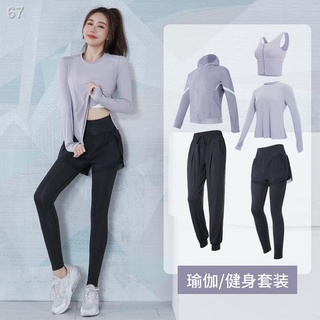 2022 mới của phụ nữ quần áo thể dục thể thao chuyên nghiệp quần áo yoga thời trang