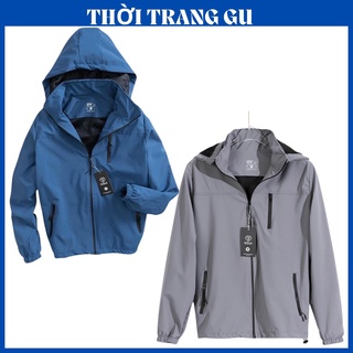 Áo khoác gió nam nữ mẫu mới chống nước,chống gió,chống bụi kiểu 3 khoá