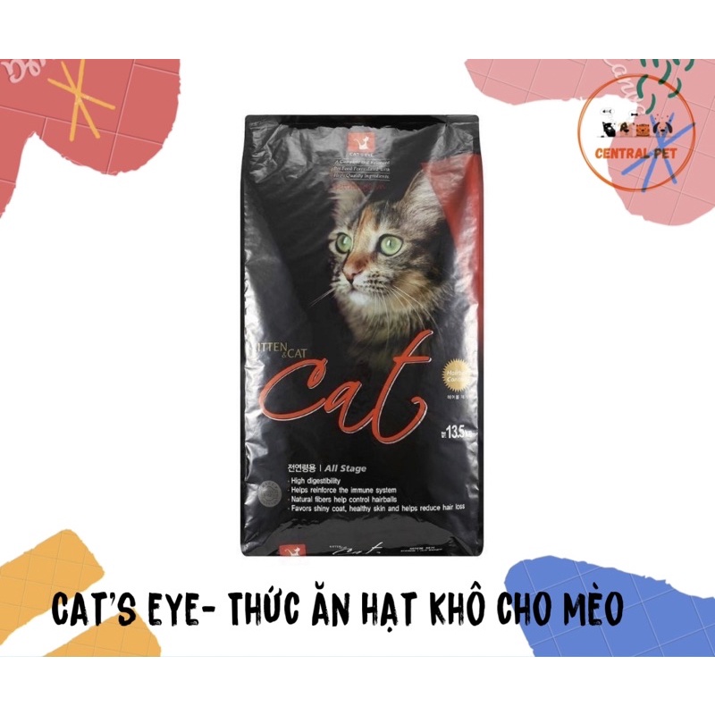 Thức ăn hạt Cat’s Eye cho mèo mọi lứa tuổi