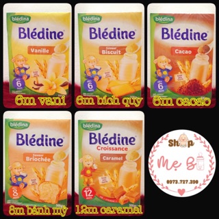 Bột lắc sữa Bledina dạng gói 500gr