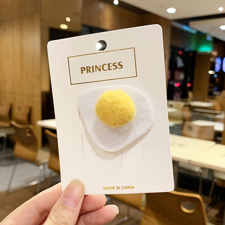 Kẹp Tóc Trái Bơ Trứng Phụ Kiện Thời Trang Cho Nữ AB010