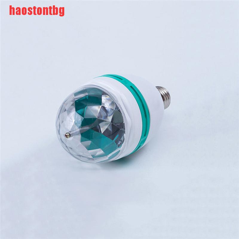 Bóng Đèn Led Xoay Nhiều Màu Sắc 3w E27 Rgb