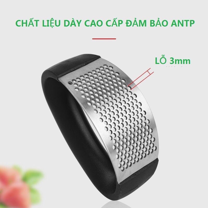 Dụng cụ ép tỏi, nghiền tỏi, dập tỏi cao cấp không gỉ