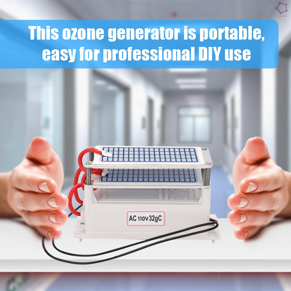 (Hàng Mới Về) Máy Lọc Khí Ozone 32g / H Tiện Dụng Cho Gia Đình / Xe Hơi