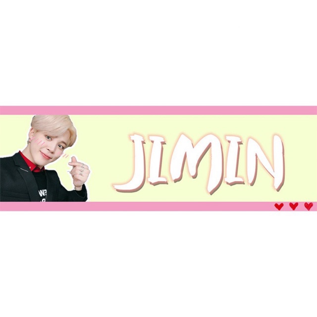 Banner BTS/V/Jungkook Jimin J-Hope Suga RM Jin