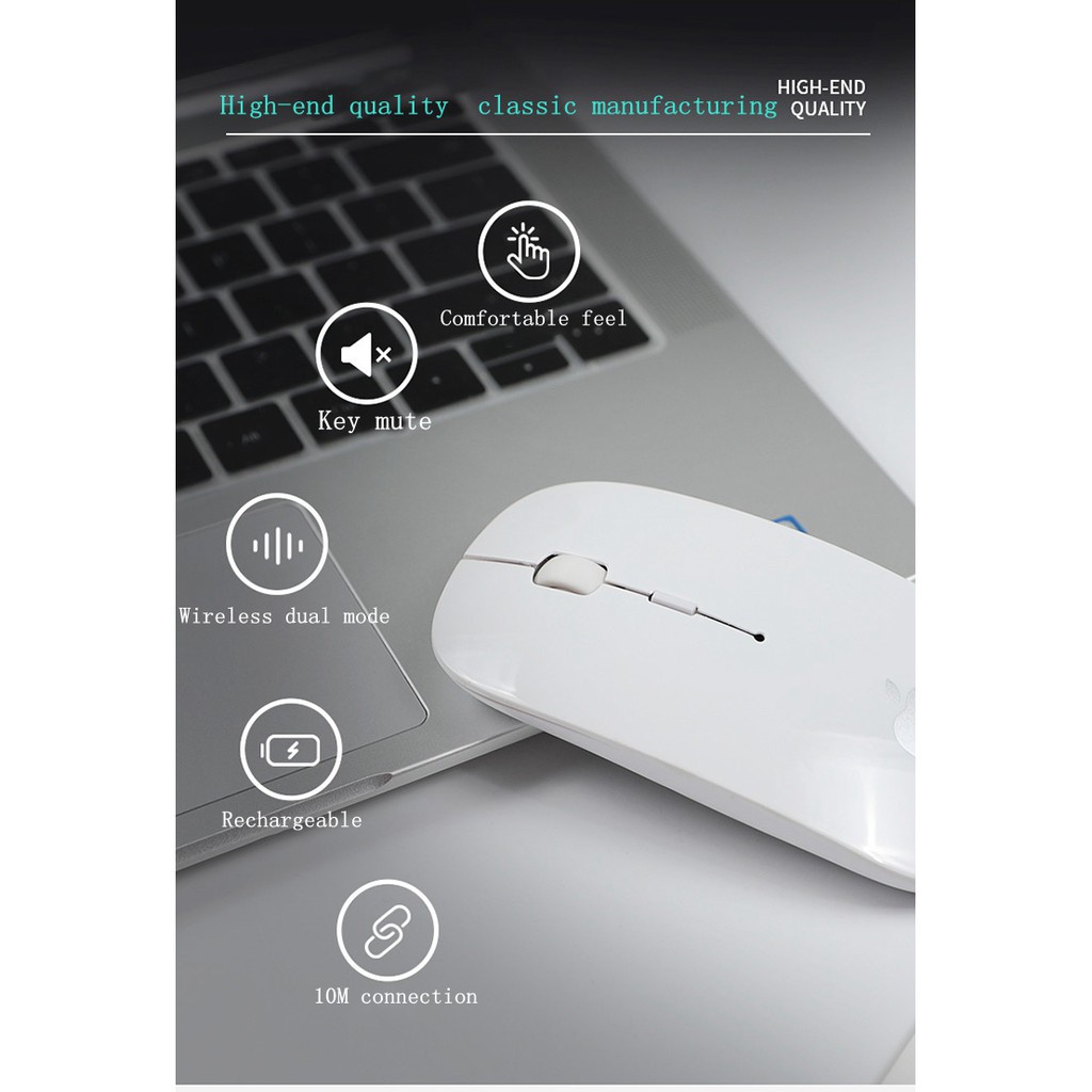 Chuột Bluetooth ko dây Tương Thích Với Táo laptop táo/tablet táo/Mobile phone Và Chuột Máy Tính