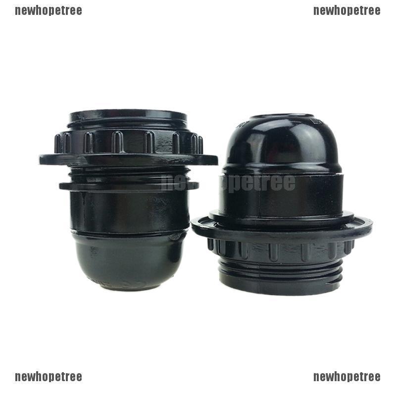 Chuôi bóng đèn E27 màu đen kiểu dáng sang trọng