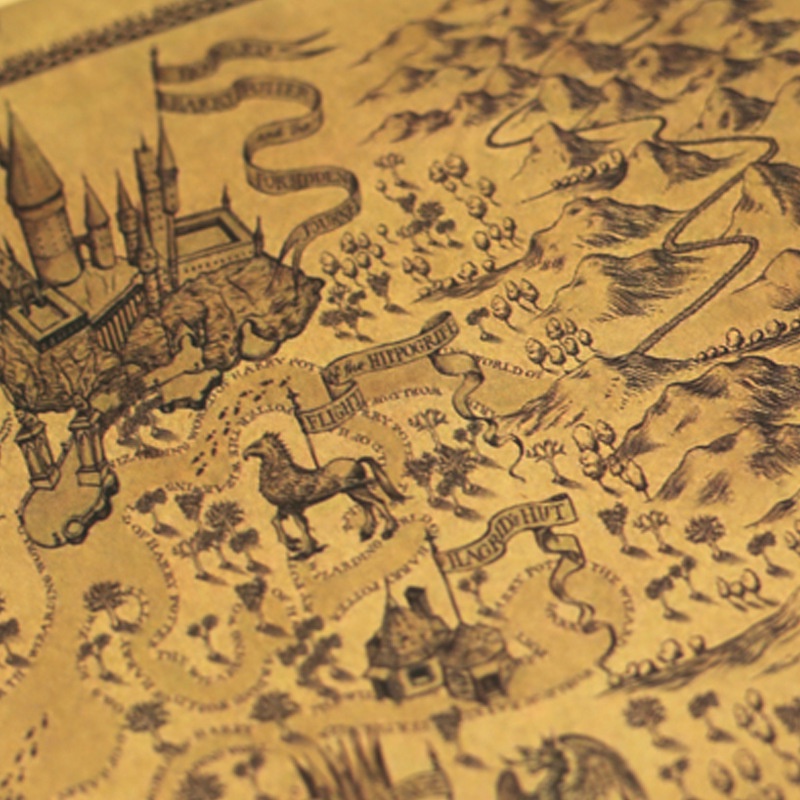 Poster Phim Harry Potter Trang Trí Quán Cà Phê