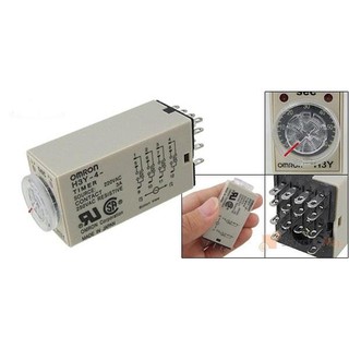 Relay timer, rơle thời gian, hẹn trễ OMRON H3Y-4 loại 30s - 220V HÀNG NHẬT