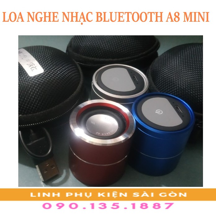 LOA NGHE NHẠC BLUETOOTH A8 MINI