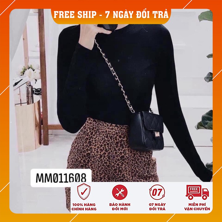 Thời Trang Nữ Áo Thun Body Dài Tay Korea - Form Tôn Dáng Màu Đen , Vàng , Be , Trắng SIÊU HOT