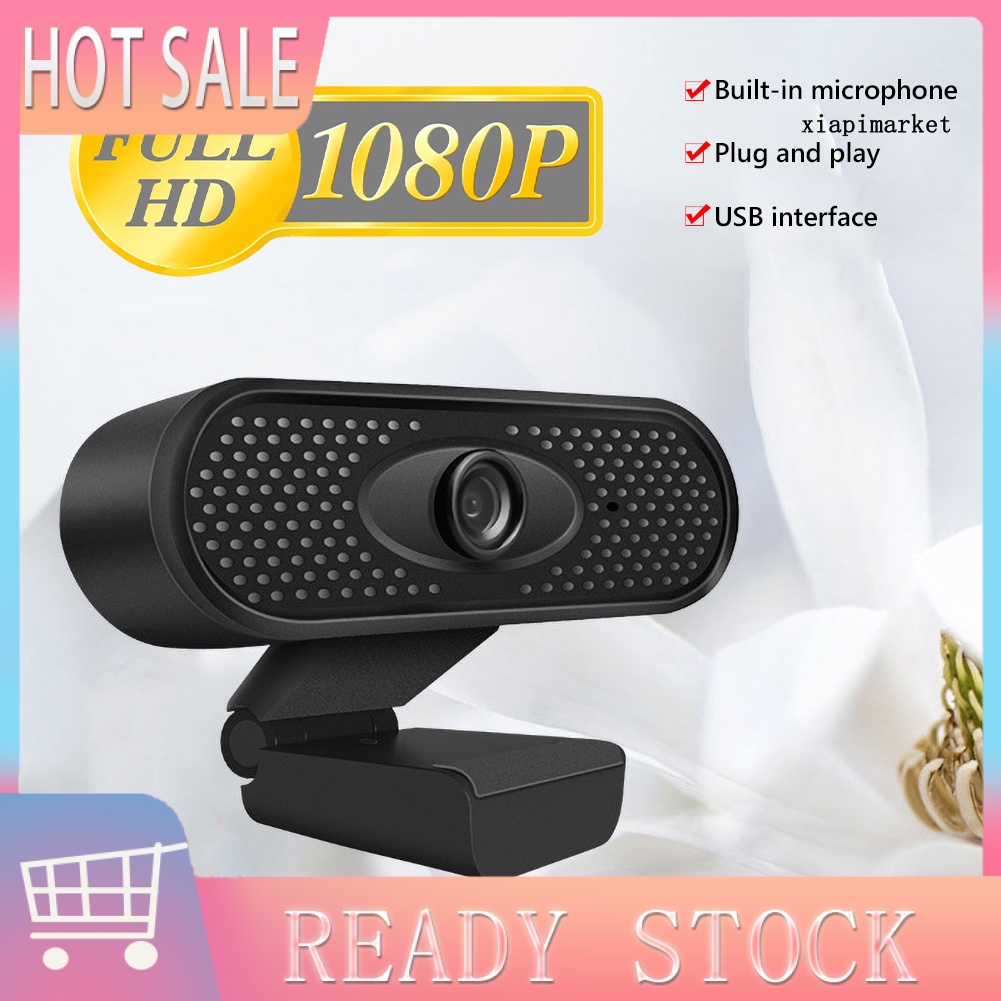 Webcam Usb 2.0 720 / 1080p Kèm Micro Cho Máy Tính