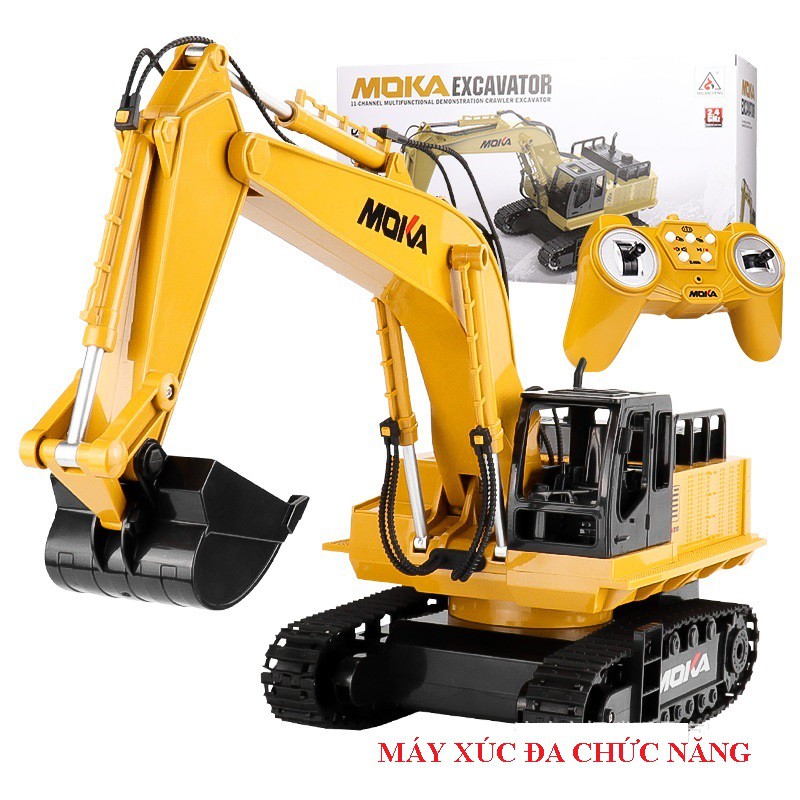 MÁY XÚC ĐIỀU KHIỂN TỪ XA ĐA CHỨC NĂNG SIZE LỚN