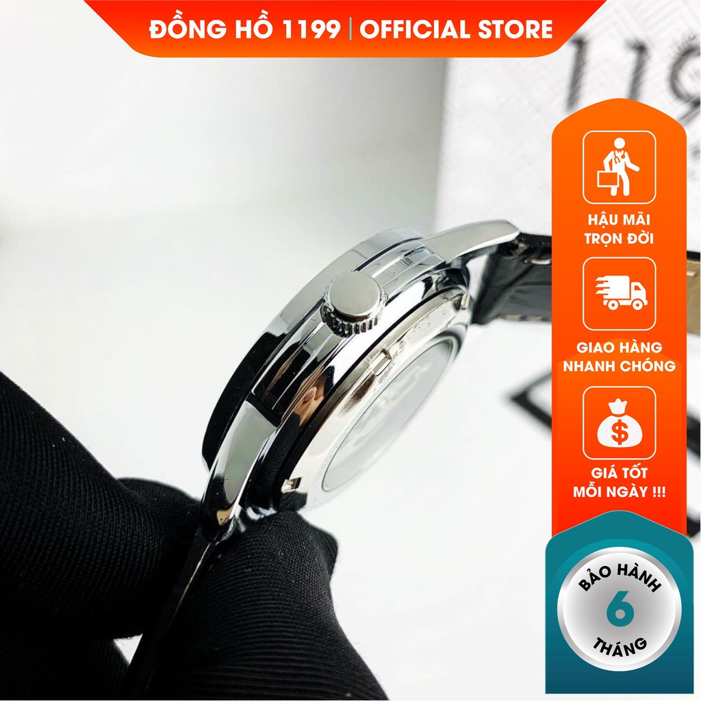 [QUÀ TẶNG] Đồng hồ nam- Đồng Hồ Cơ Dây Da Chống Nước Chống Xước Máy Chuẩn Bảo Hành 6 Tháng 251- 1199 Watches | BigBuy360 - bigbuy360.vn