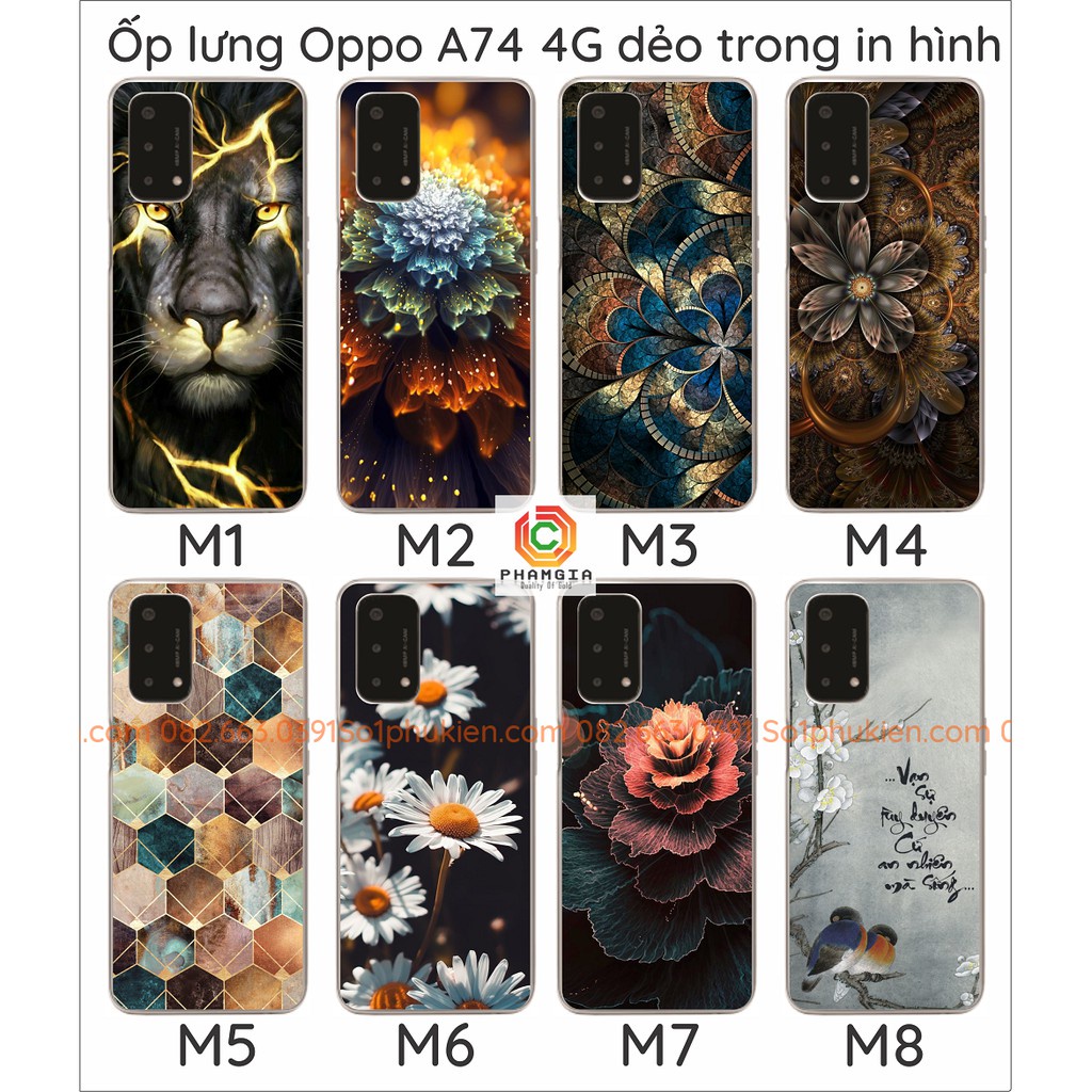 Ốp lưng Oppo A74 4G in hình nhiễu mẫu đẹp (p2)