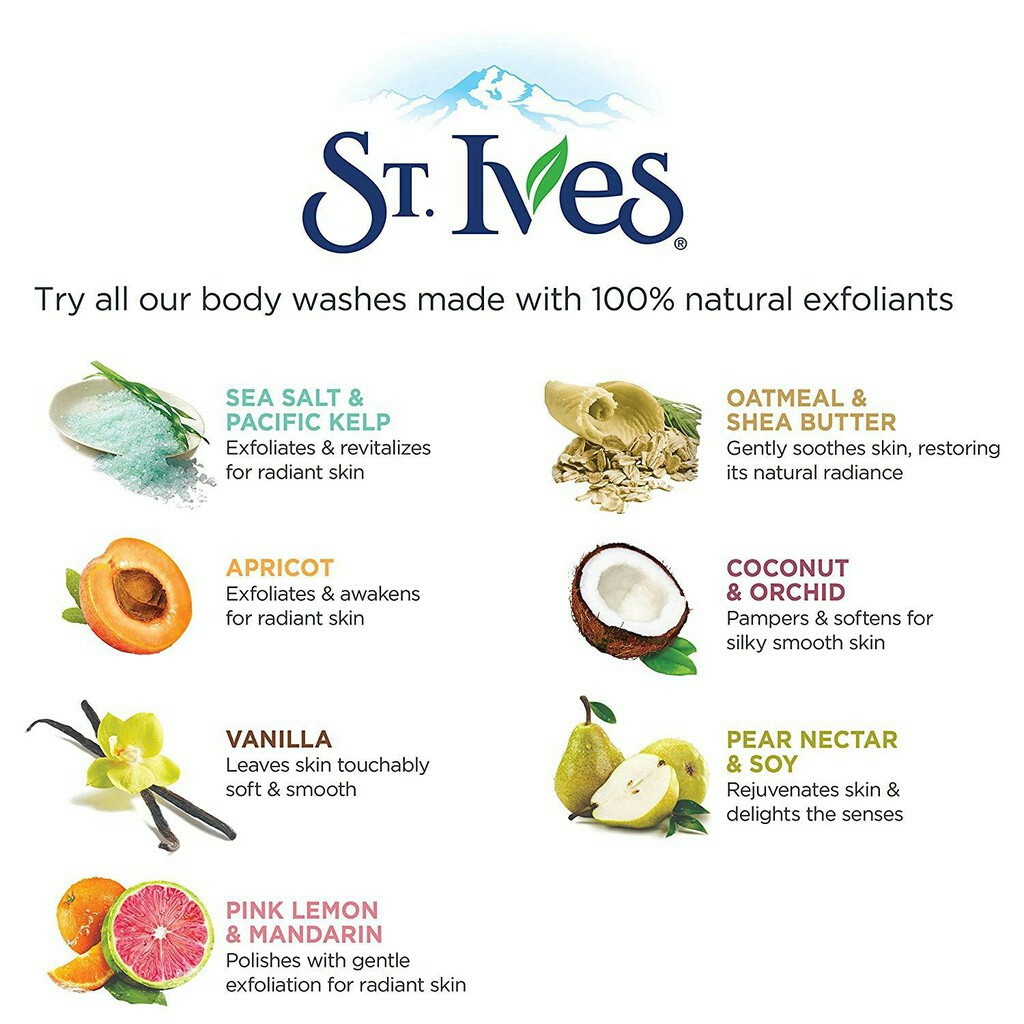 Sữa dưỡng thể Toàn thân body st. Ives vitamin E & Bơ 621ml