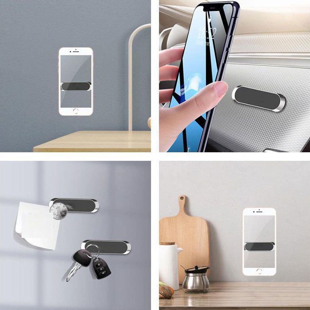 Giá đỡ điện thoại nam châm bằng hợp kim nhôm cao cấp cho xe hơi | BigBuy360 - bigbuy360.vn