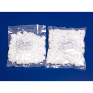 Bông gòn viên y tế Bảo Thạch tiệt trùng 50gr