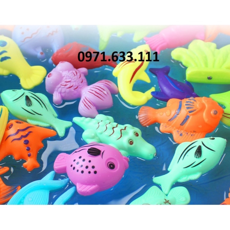 si cá nhựa nhập khẩu loại đẹp cho bé chơi câu cá