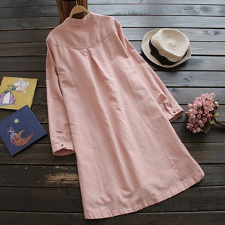 Đầm Sơ Mi Linen 410