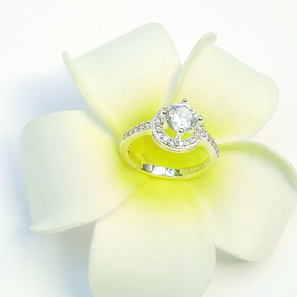 Nhẫn bạc nữ hở freesize,phù hợp với mọi kích thước tay phiên bản ren trắng tuyết  ANTA Jewelry- ATJ6515M