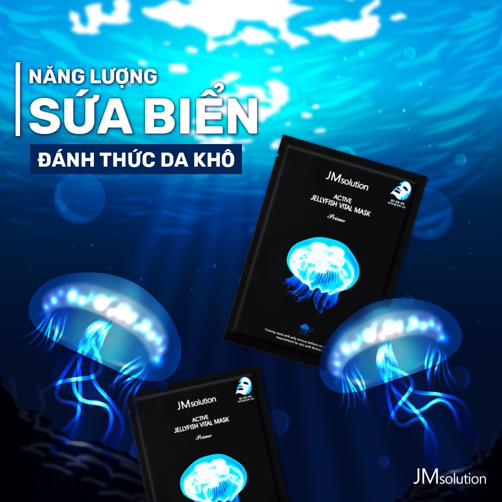 Mặt Nạ JM SOLUTION Hàn Quốc Chính Hãng [HỘP 10 MẾNG] Ngọc Trai, Hoa Hồng, Ốc Sên, Trứng Cá, Mật Ong, Cấp Ẩm, Dưỡng Trắng