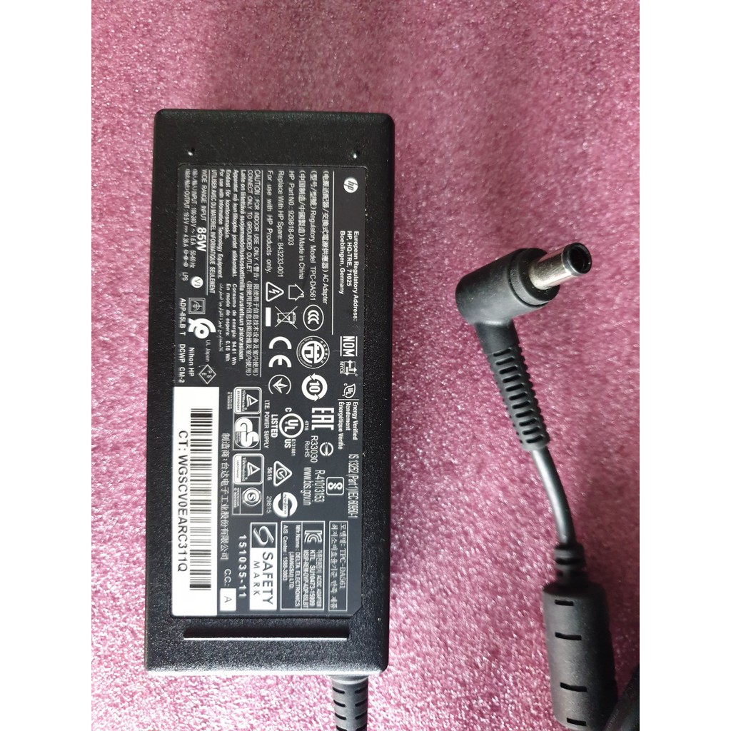 Adaptor, Bộ sạc cho Laptop HP chân kim lớn 19V-(85-90w)