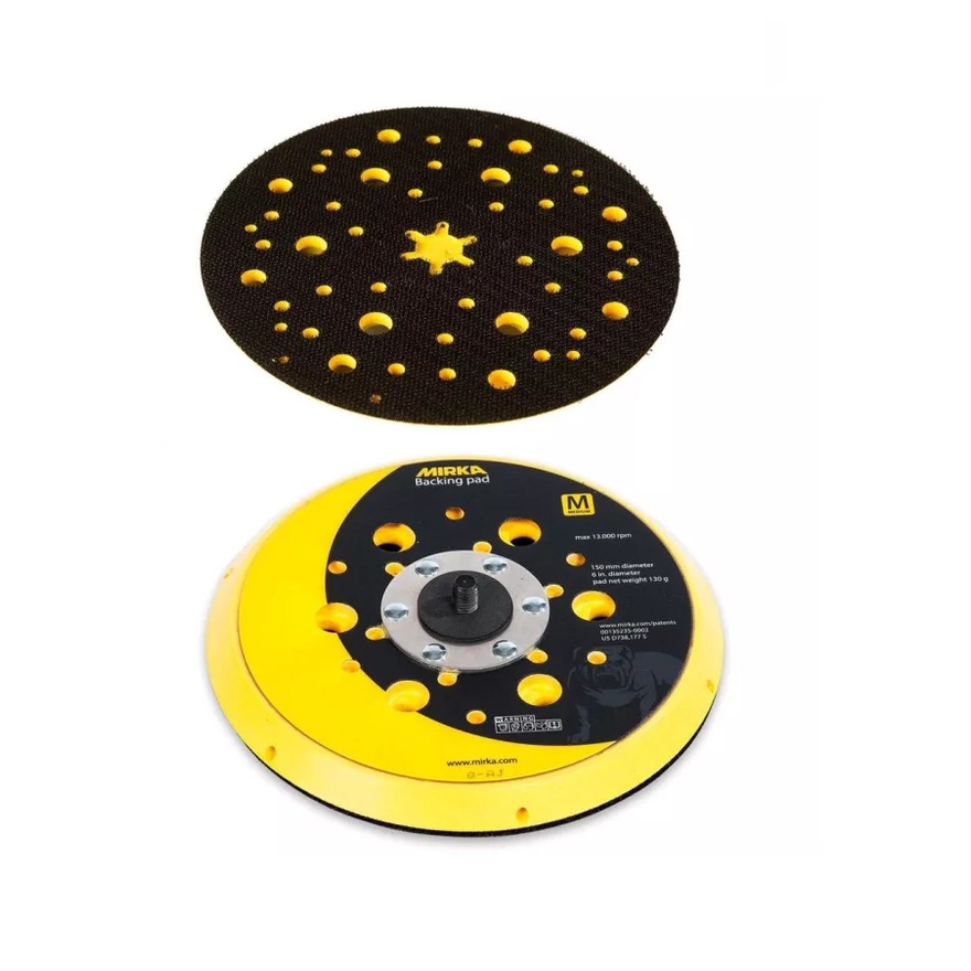 8292605011 Đế chà nhám tròn Mirka 150mm  thay cho máy ROS650DB PROS650DB Phụ kiện máy chà khô SONQUANGPHU8856