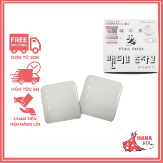 Gói 3 viên phấn sáp Panda màu trắng