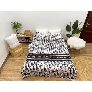 Bộ gra giường 3 món ( 1 gra + 2 vỏ gối nằm)