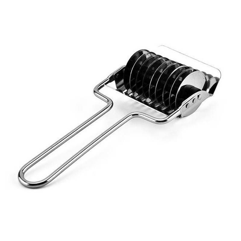 Cây lăn thái tỏi &amp; rau củ bằng thép không gỉ