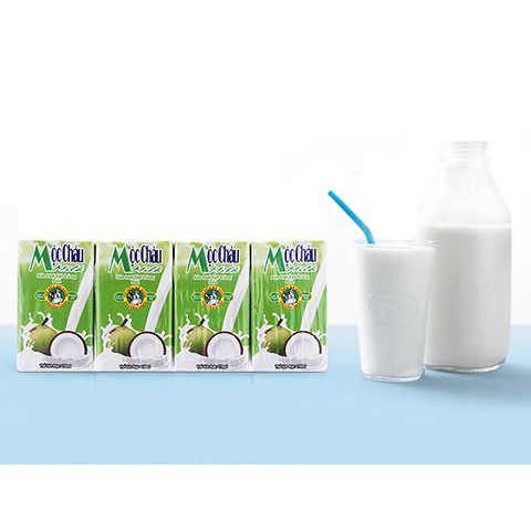 [Vỉ 4 HỘP] Sữa tươi Mộc Châu 110ml.
