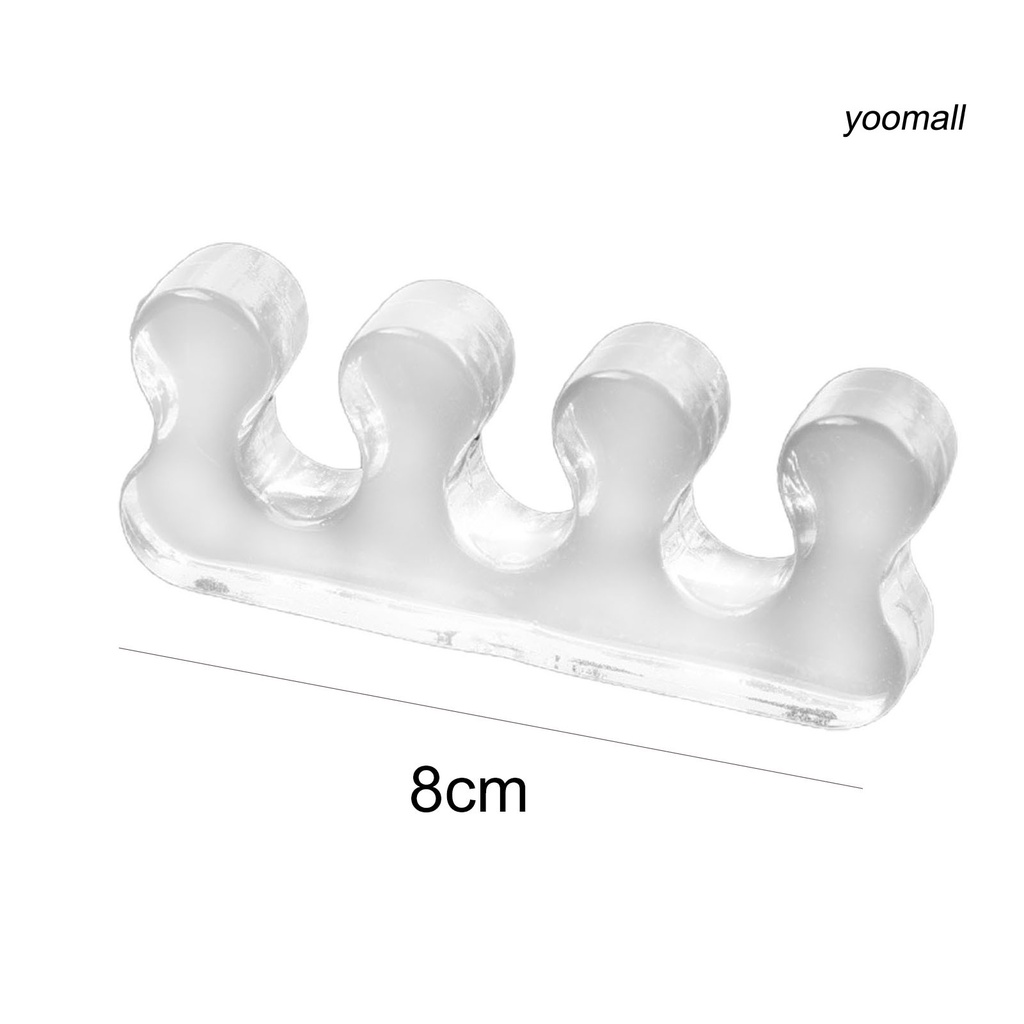 1 Cặp Dụng Cụ Tách Móng Chân Thoáng Khí Tái Sử Dụng Được Cho Salon / MJGJ