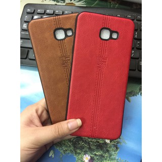 Ốp lưng thời trang giả da cao cấp dành cho Samsung Galaxy J4 Plus 2018