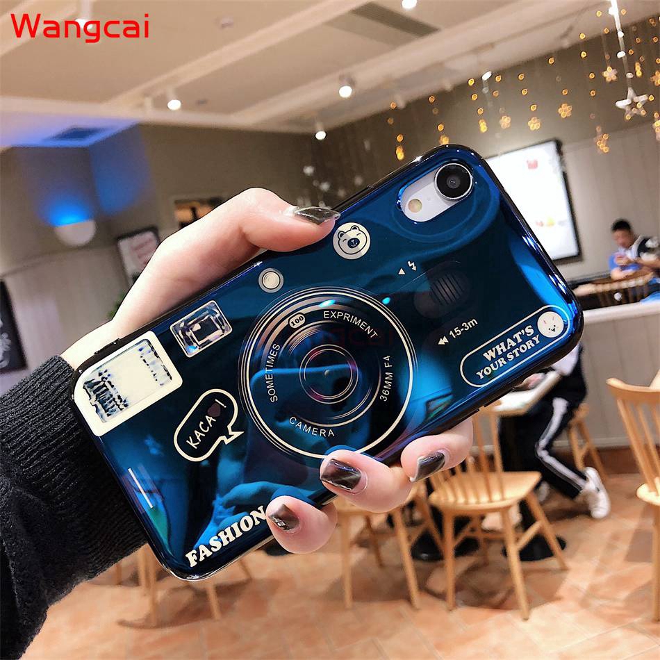 Ốp điện thoại mềm họa tiết máy ảnh cho Samsung Galaxy A90 5G A50s A30s A20s A90 A80 M30S Note 10 Plus A10S A20S