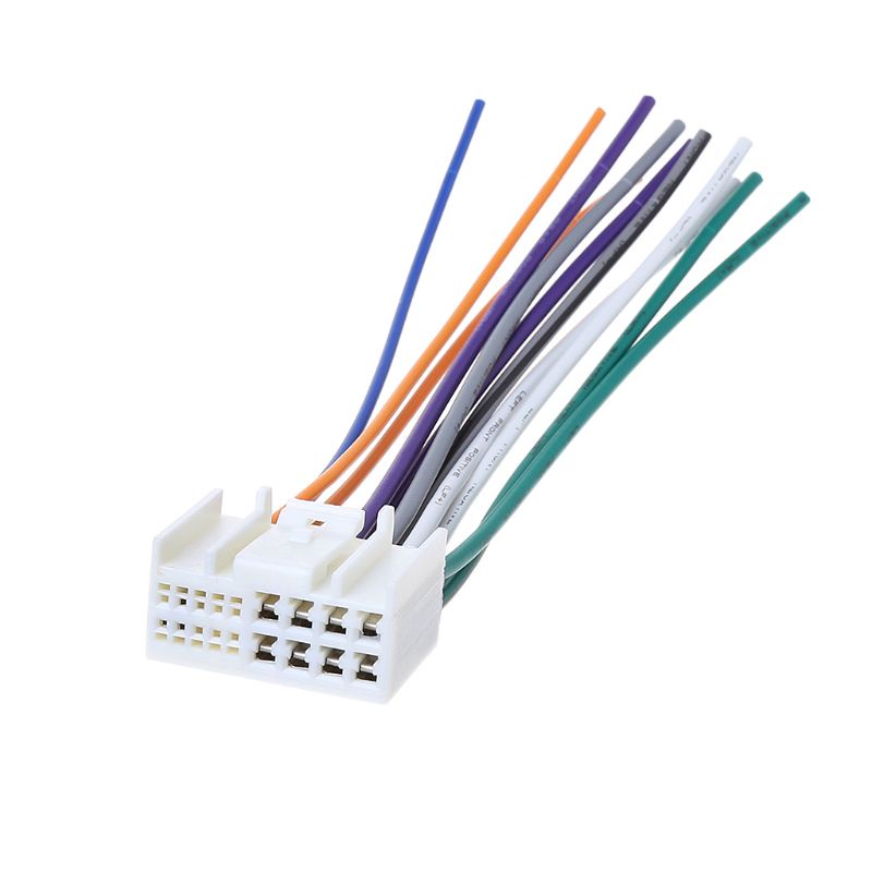 Dây Cáp Nối Nguồn Âm Thanh Nổi Với Cổng USB AUX Pl Cho Radio Xe Hơi
