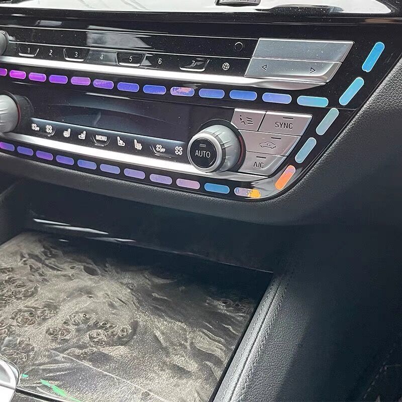 Miếng Dán Đường Chỉ Chấm Phản Quang Chống Nước Trang Trí Thân Xe Hơi Xe Máy Điện