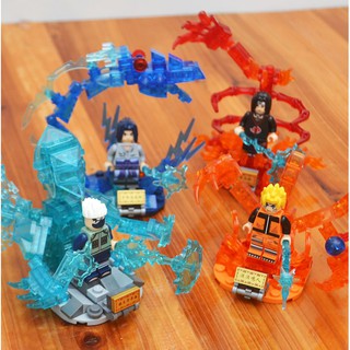 Lego Naruto nhân vật Kakashi, Naruto, Itachi, Sasuke mẫu mới nhất anime